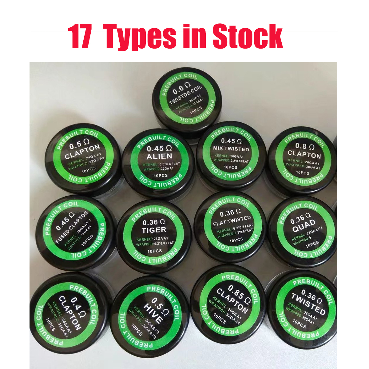 10Pcs/Box Fuse A1 Heating Wire - Clapton Wire Pre Built review and price