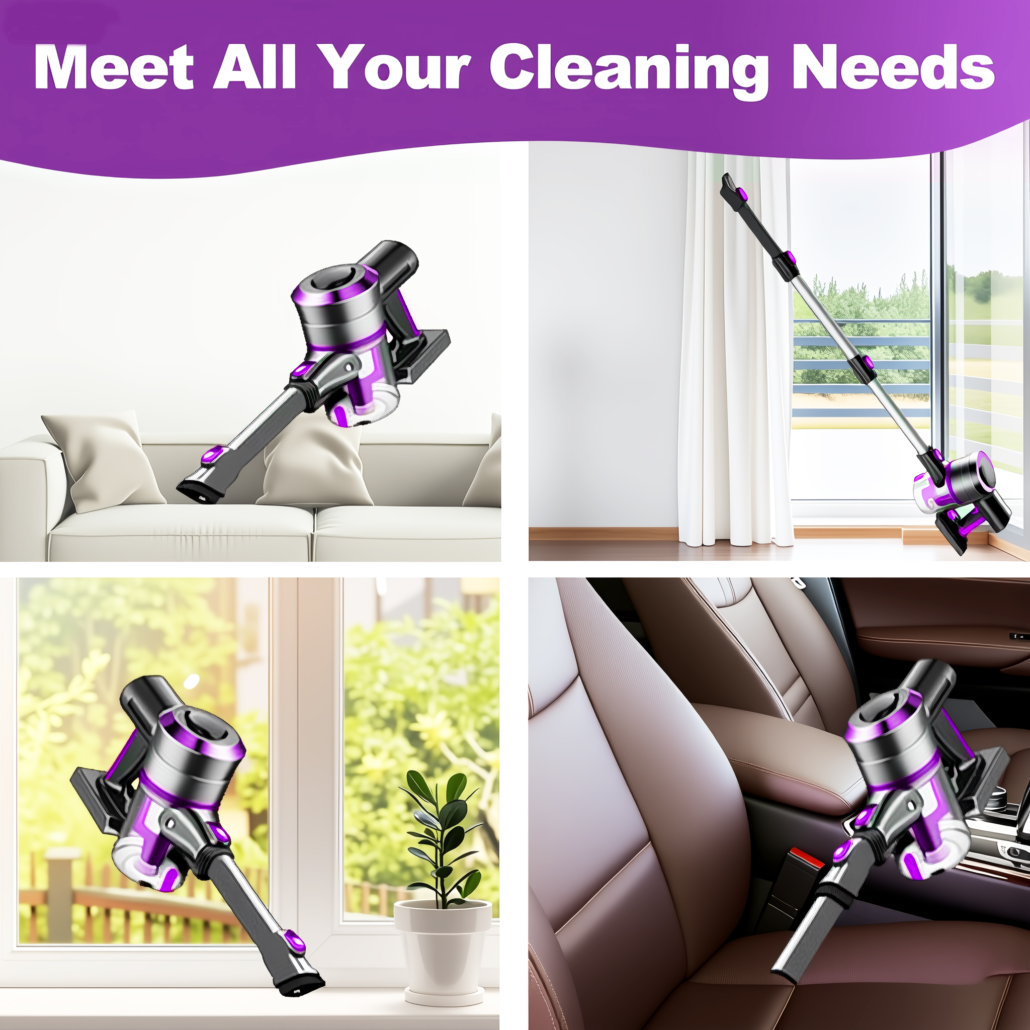 40Kpa Vacuum Cleaner for Home  - Battery Case Storage review and price