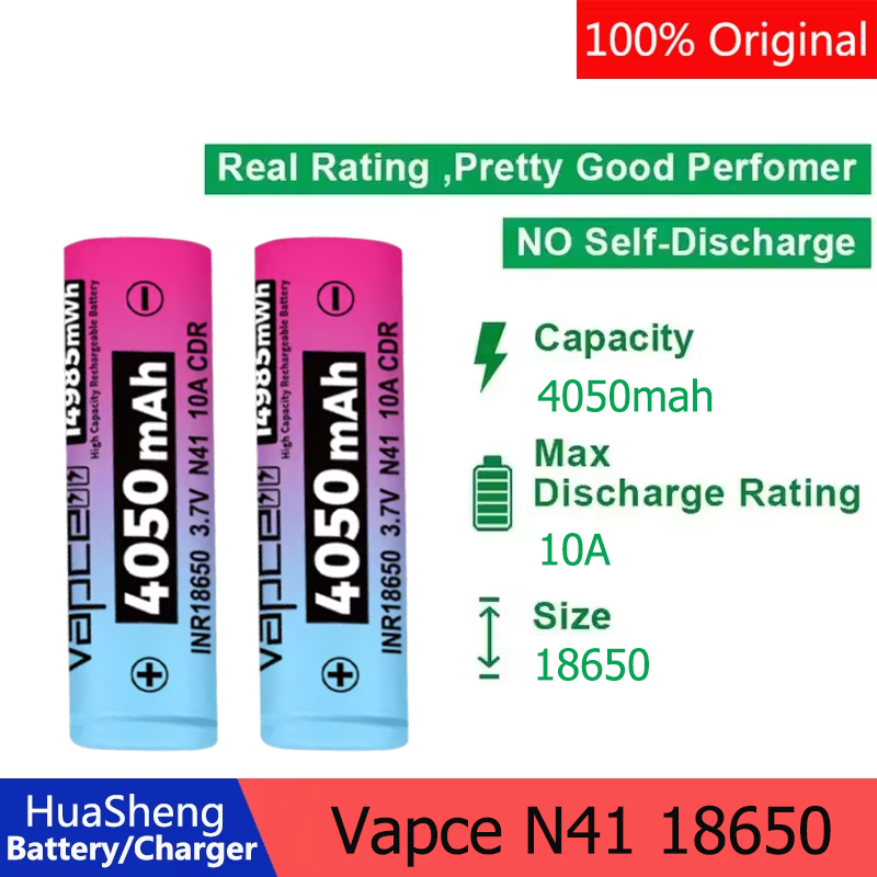New Original Vapcell N41 18650 - Vape Battery 18650 review and price