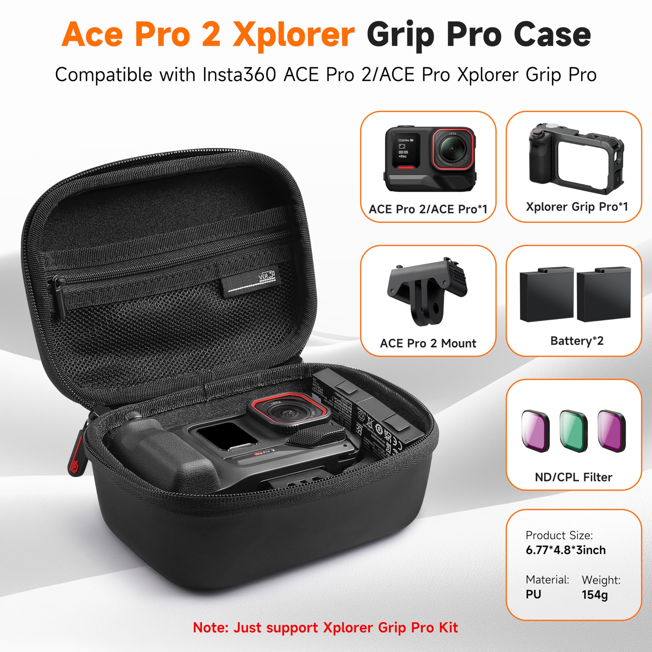 Carrying Case For Insta360 Ace - Battery Case Storage review and price