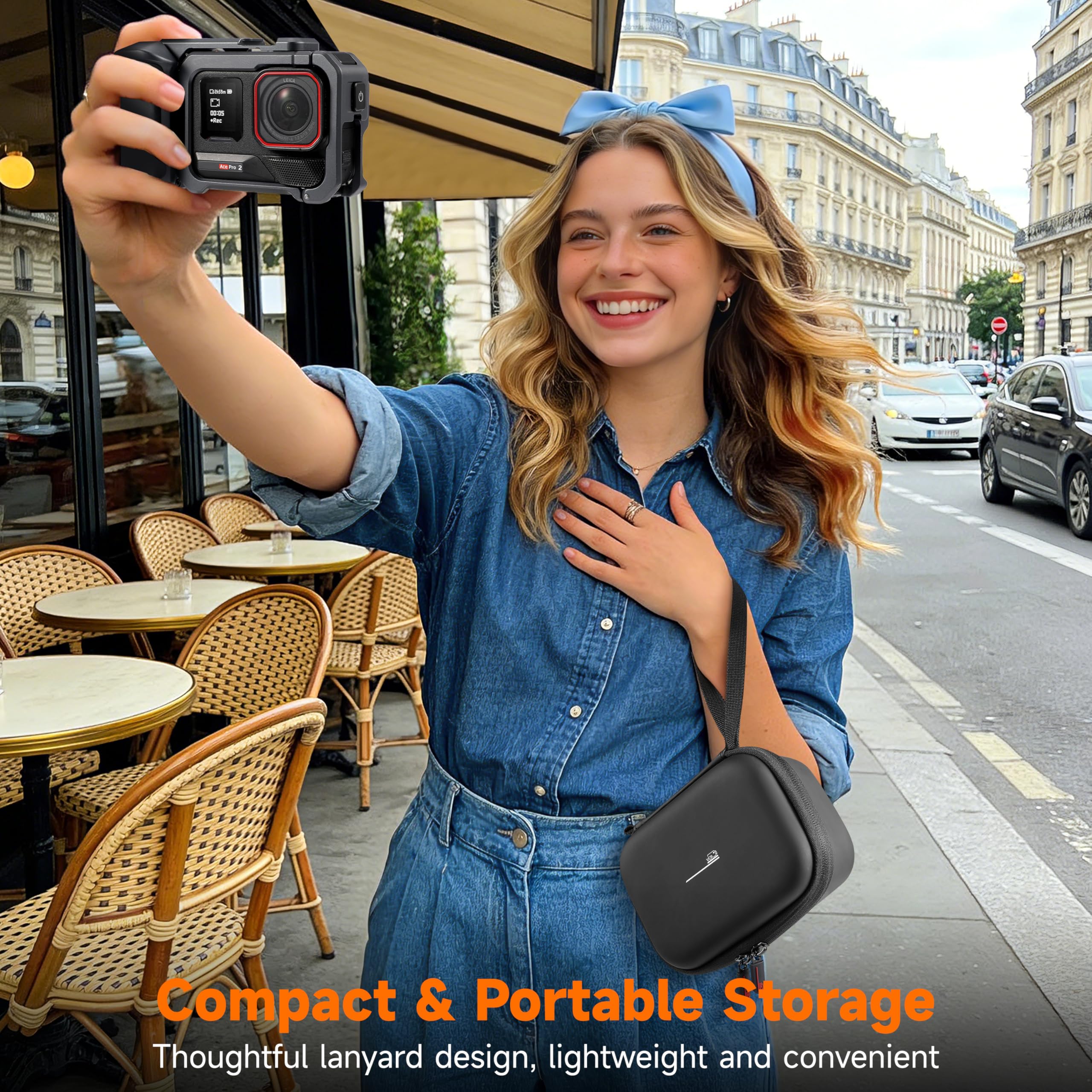 Carrying Case For Insta360 Ace - Battery Case Storage review and price