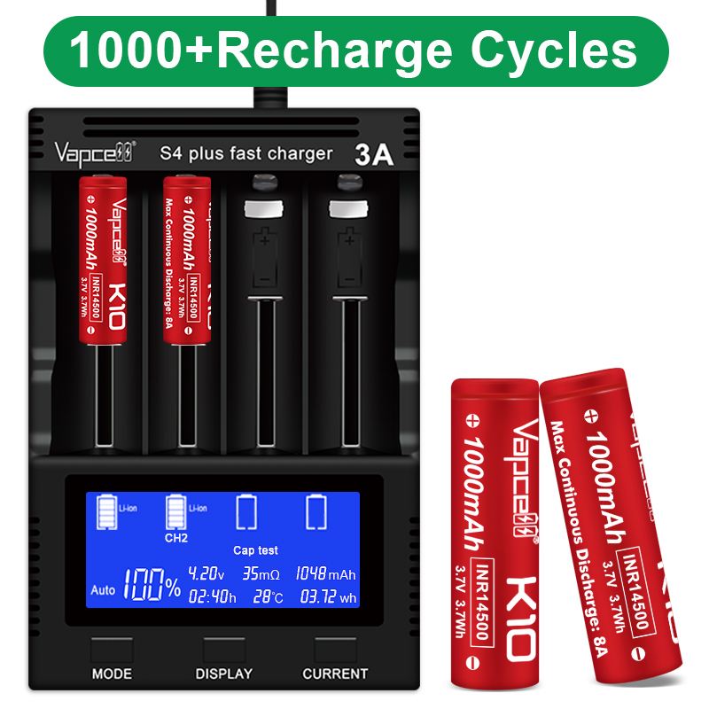 1-20PCS Original Vapcell K10 1 - Vape Battery 18650 review and price