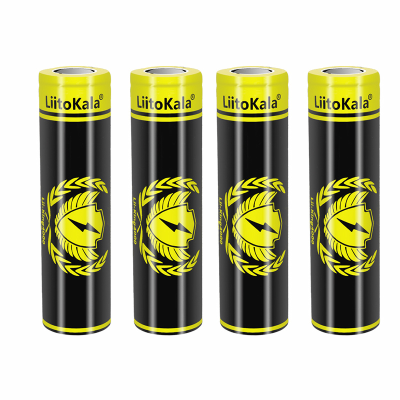 4pcs LiitoKala 3.7V 18650/2170 - Vape Battery 18650 review and price