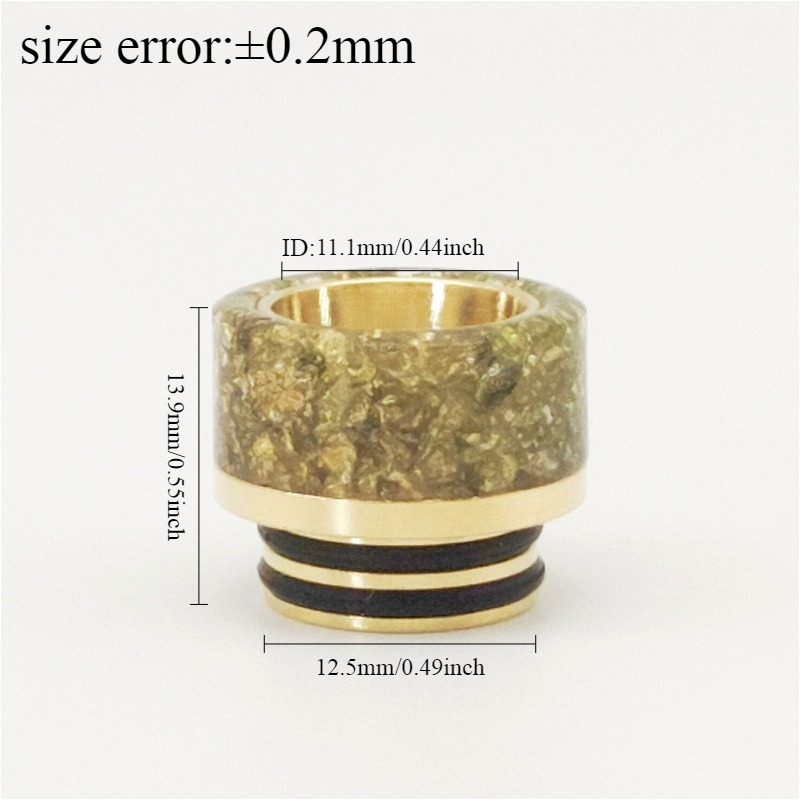 1PC Large Bore 810 Drip Tip St - Drip Tip Resin review and price