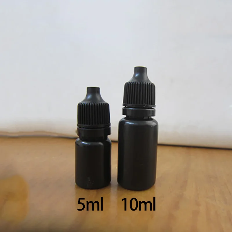 Black 5ml 10ml Cosmetic Liquid - Juice Bottle Dropper review and price