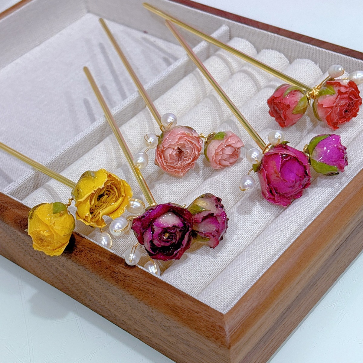 5pcs Drip Glue Roses Dried Flo - Drip Tip Resin review and price