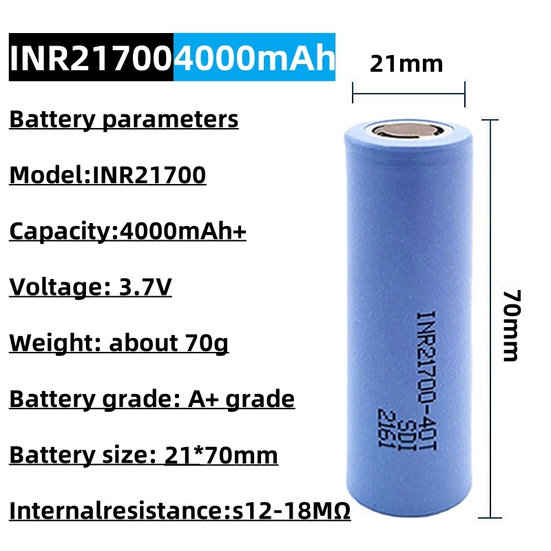 INR 21700-40T Rechargeable Li- - Vaping Goods review and price