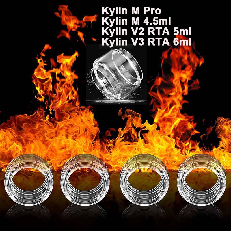 5 Pieces Bubble Glass Tank for - Drip Tip Resin review and price