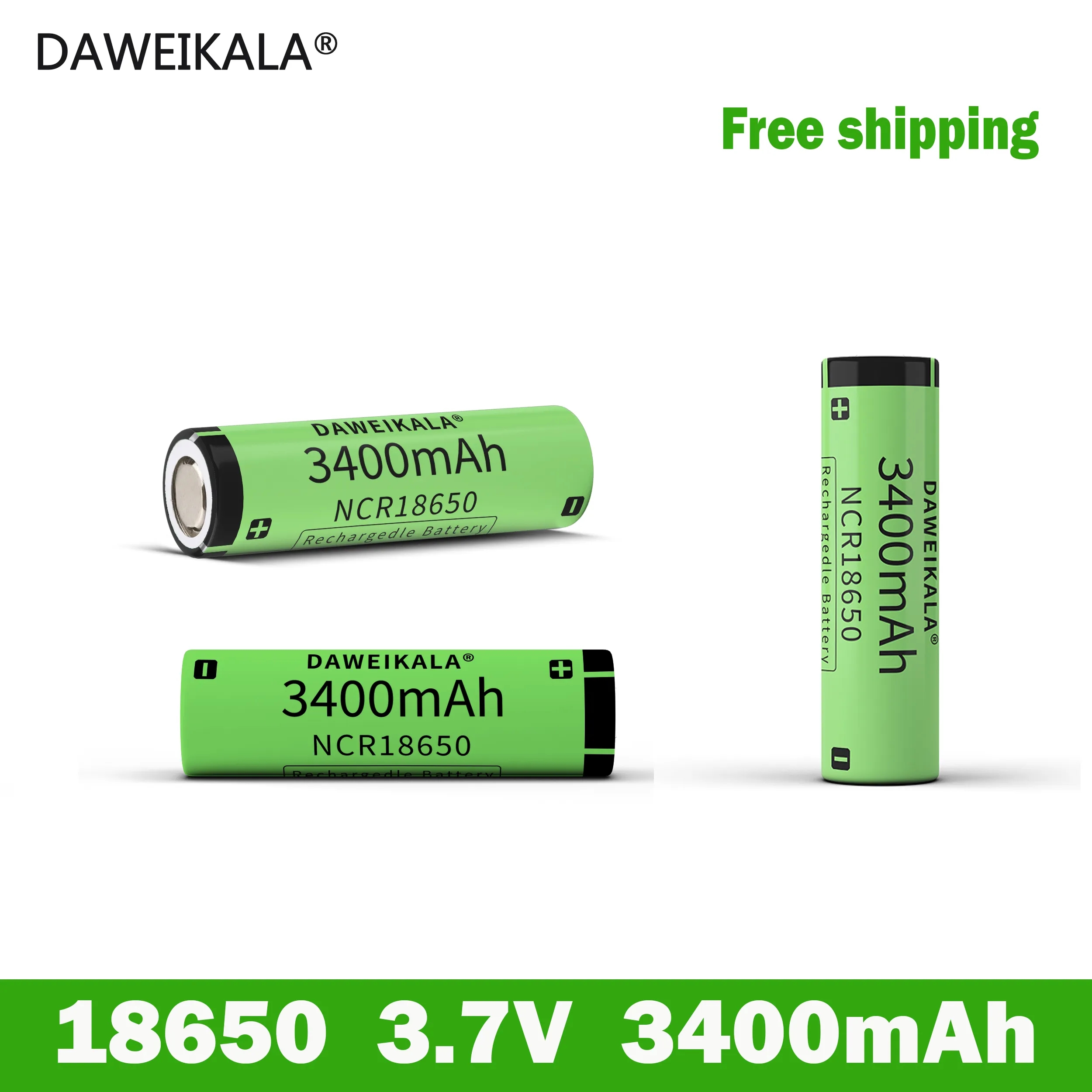 Premium 18650B 3400mAh 3.7V Ba - Vape Battery 18650 review and price
