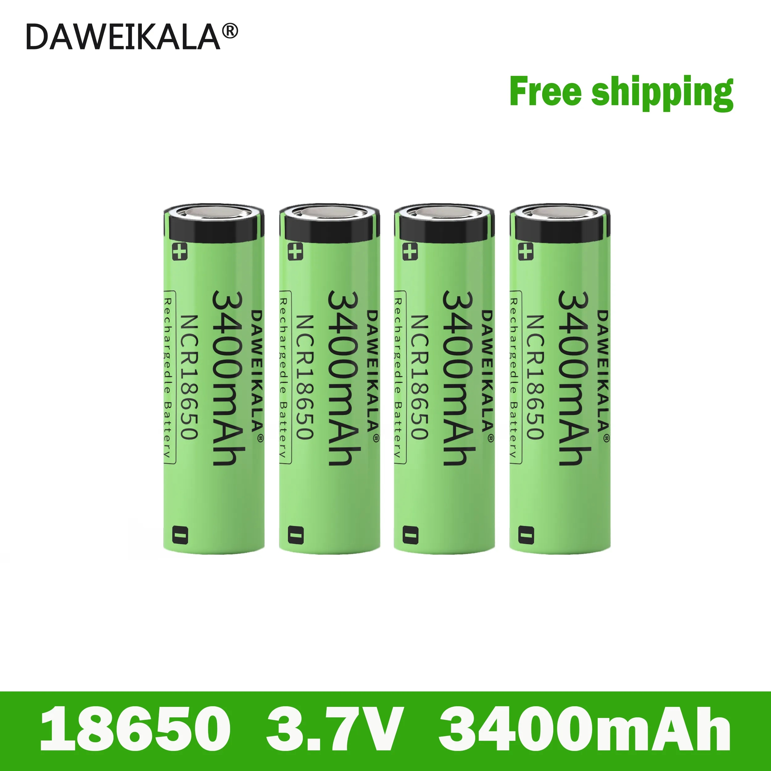 Premium 18650B 3400mAh 3.7V Ba - Vape Battery 18650 review and price