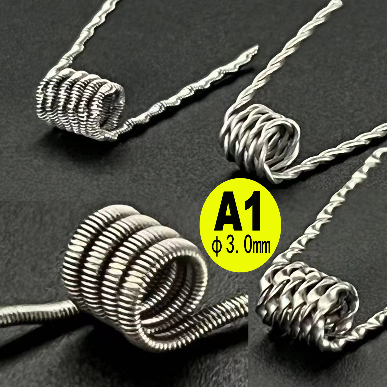 100-10PCS 3mm Diameter DL/DTL/ - Clapton Wire Pre Built review and price
