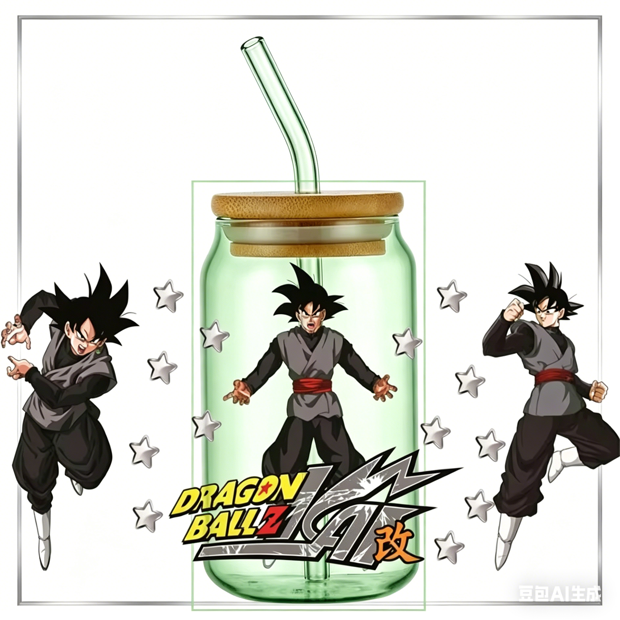 dragon ball pattern 16OZ UV DT - Rdta Tank Glass review and price