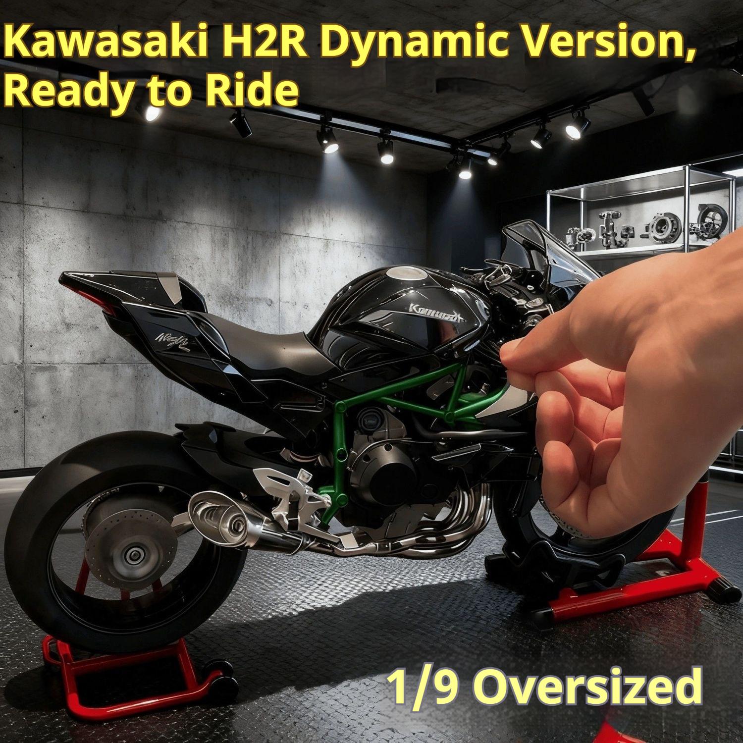 Kawasaki Ninja H2R 1:9 Scale D - Battery Case Storage review and price
