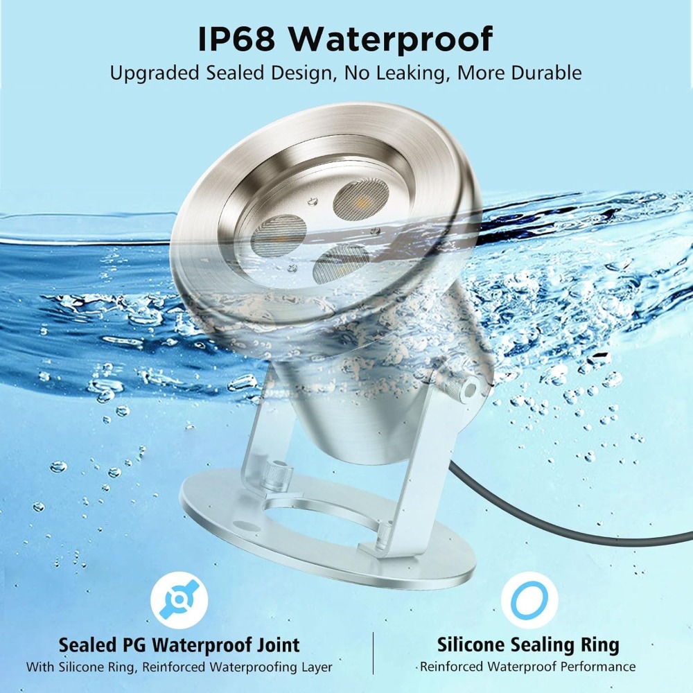 6W SS316 Stainless Steel RGB U - Stainless Wire Ss316 review and price