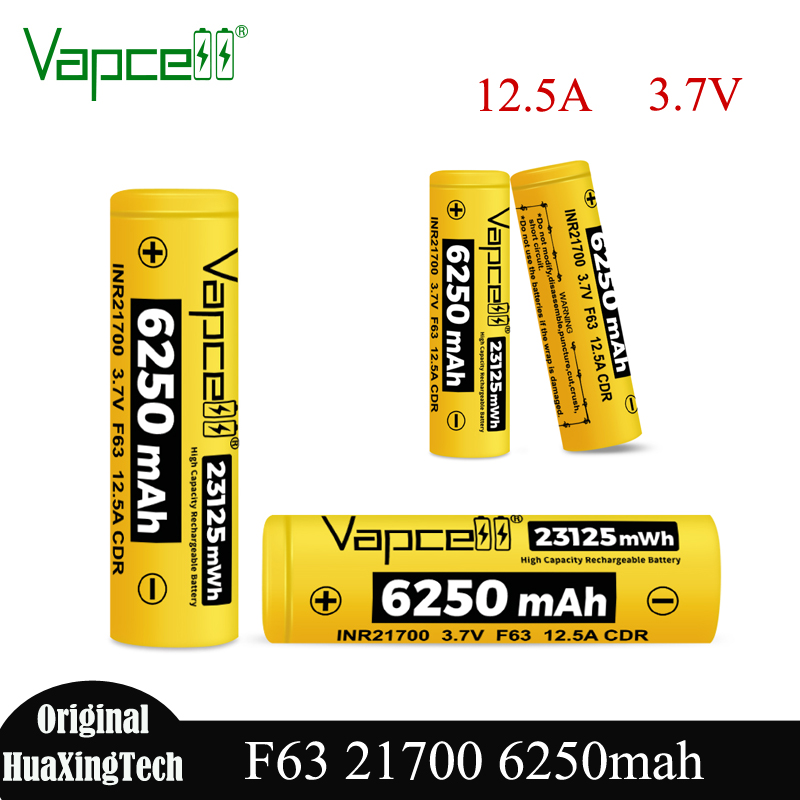 New Vapcell F63 21700 Battery  - Vape Battery 18650 review and price